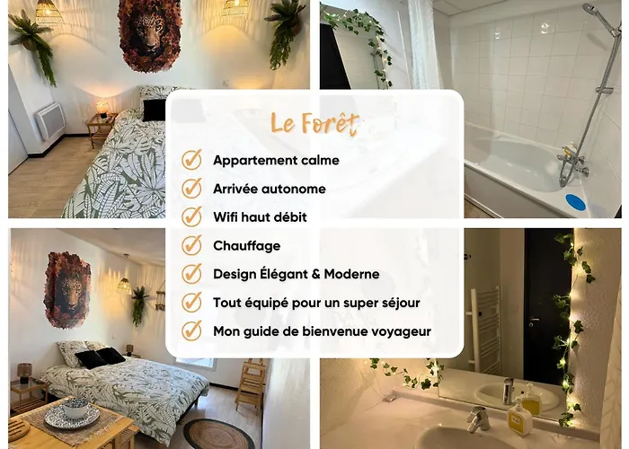 Apartment Jungle - Vue - Clim - Wifi Lourdes