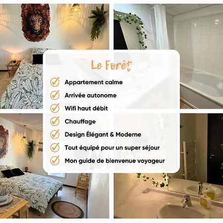 Apartment Jungle - Vue - Clim - Wifi Lourdes